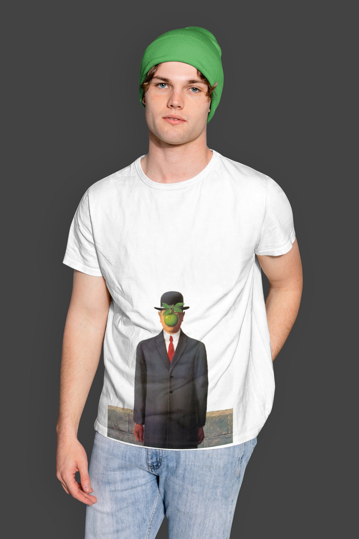 Magritte “Adamın Oğlu" Sürrealist Sanat Tişört