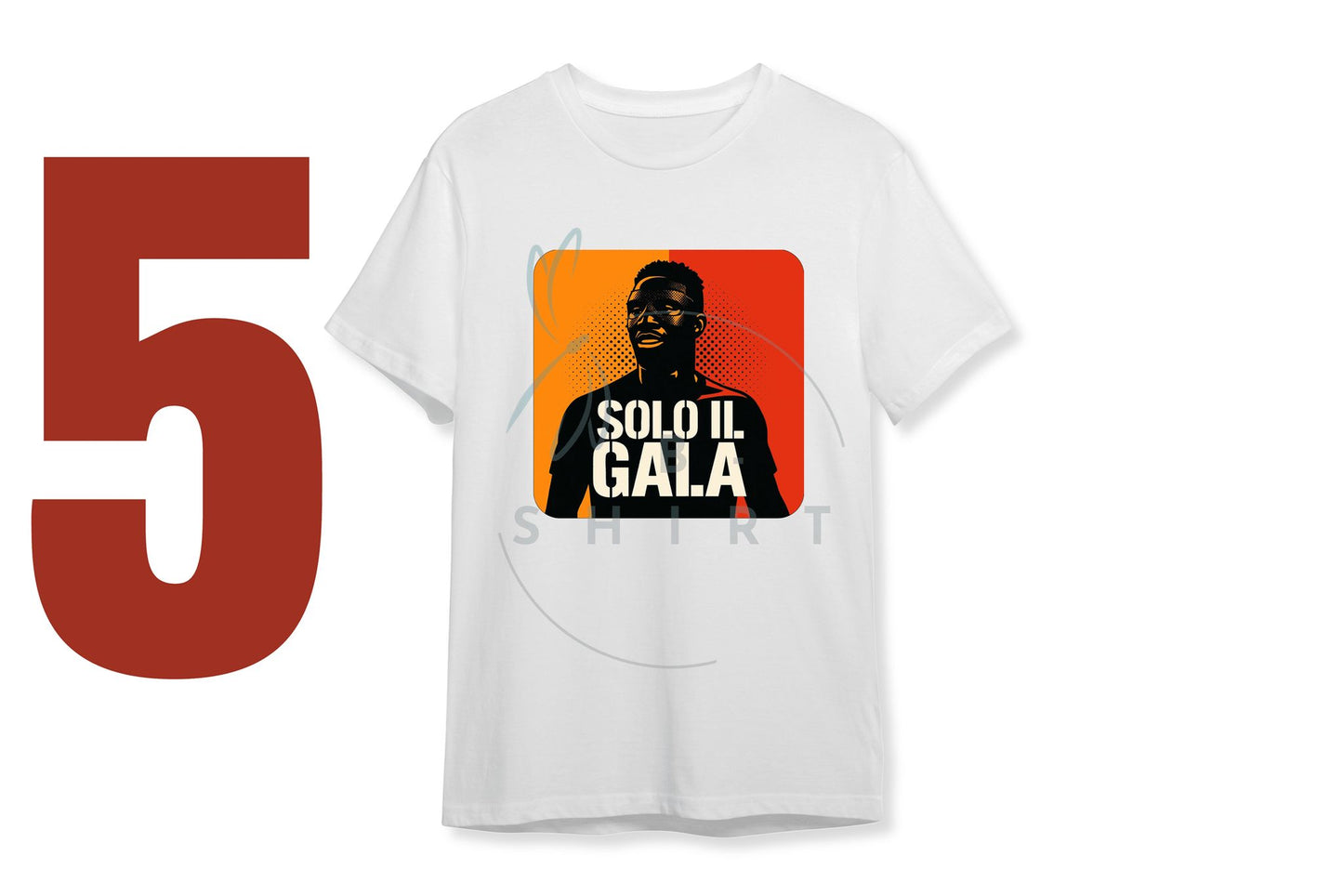 "SOLO IL GALA - SADECE GALATASARAY Victor Osimhen" Yeni Efsane Taraftar Tişörtü - B-Shirt - Tişört Tasarım Atölyesi