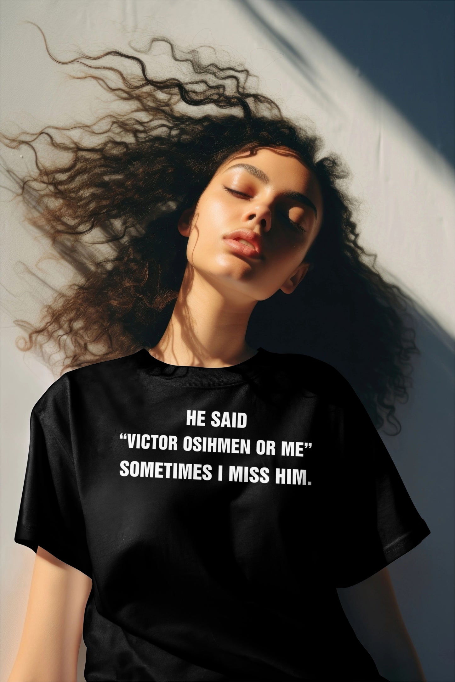 "OSIMHEN OR ME> Ex - Minimal Galatasaray Taraftar Tişörtü - B-Shirt - Tişört Tasarım Atölyesi
