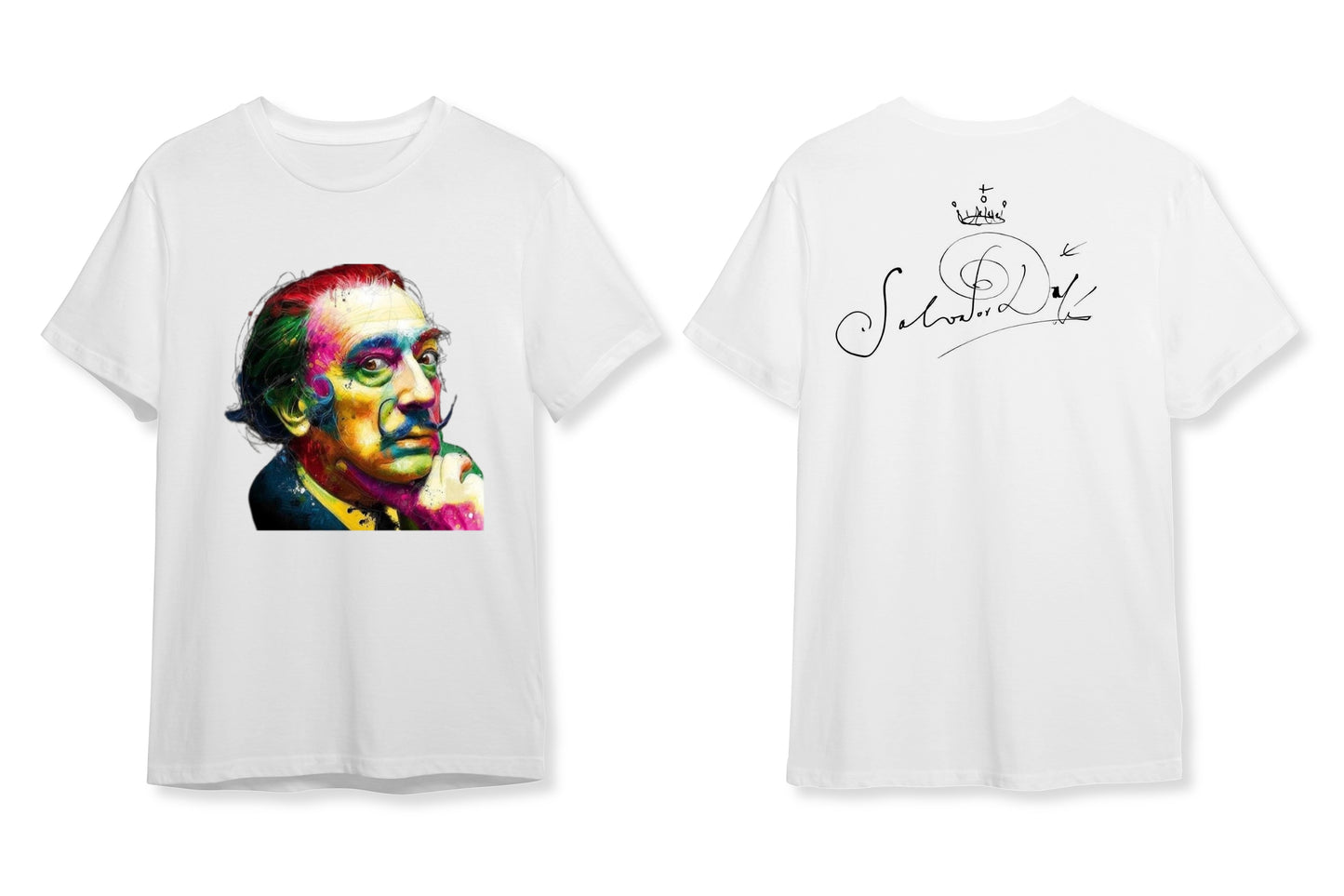 "Salvador Dalí İllüstrasyonu" Sürreal Sanat Tişörtü