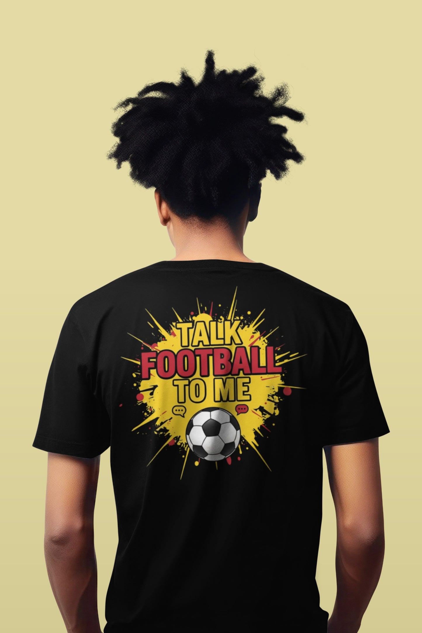Benimle Futbol Konuş Tişört | Galatasaray Taraftar Slogan T-Shirt