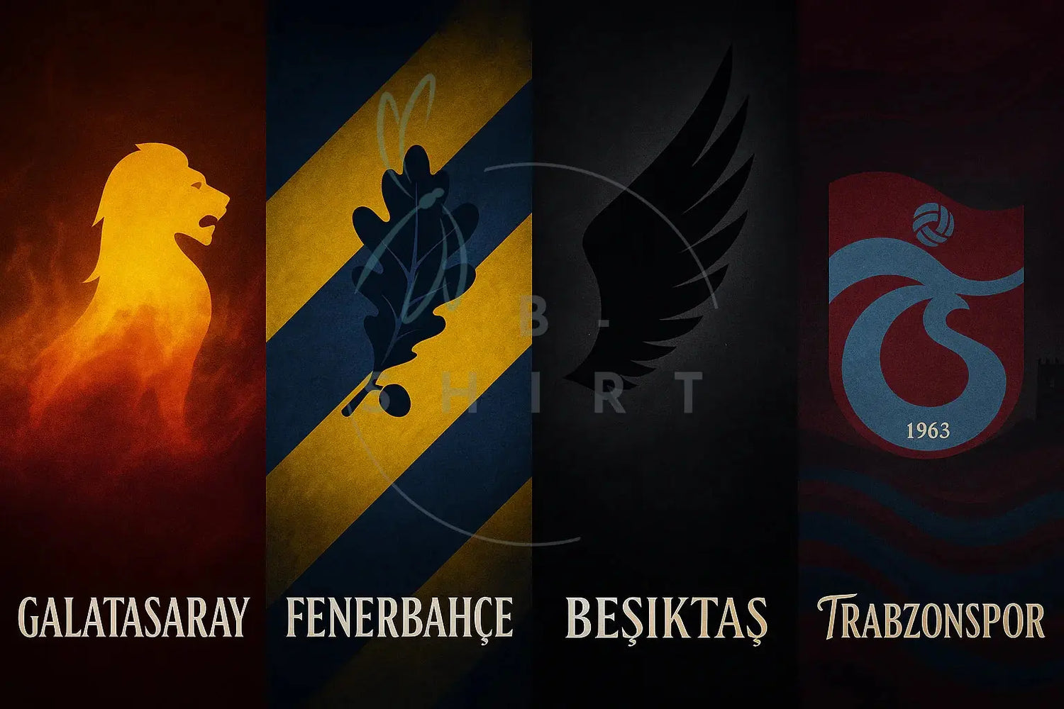 Taraftar Tişörtleri | Galatasaray, Fenerbahçe, Beşiktaş, Trabzonspor | B-Shirt