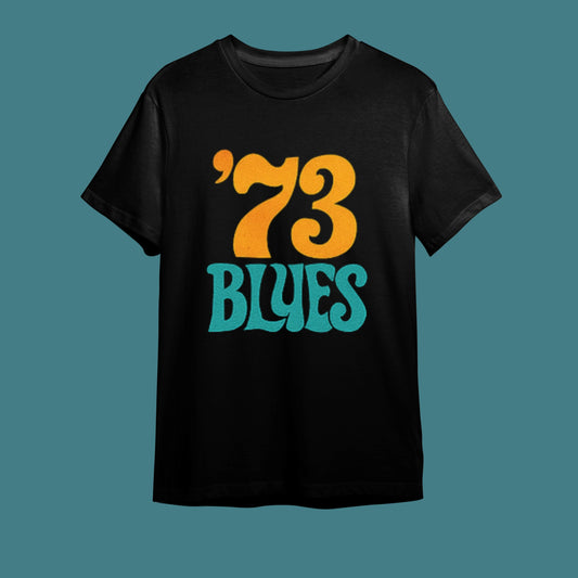 "’73 BLUES - Vintage Ritmin Yankısı" Retro Müzik Tişörtü