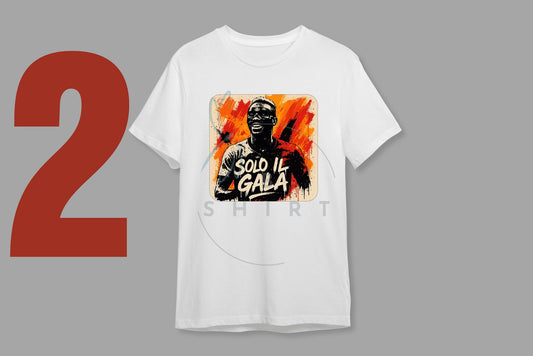 "SOLO IL GALA - SADECE GALATASARAY Victor Osimhen" Yeni Efsane Taraftar Tişörtü - B-Shirt - Tişört Tasarım Atölyesi