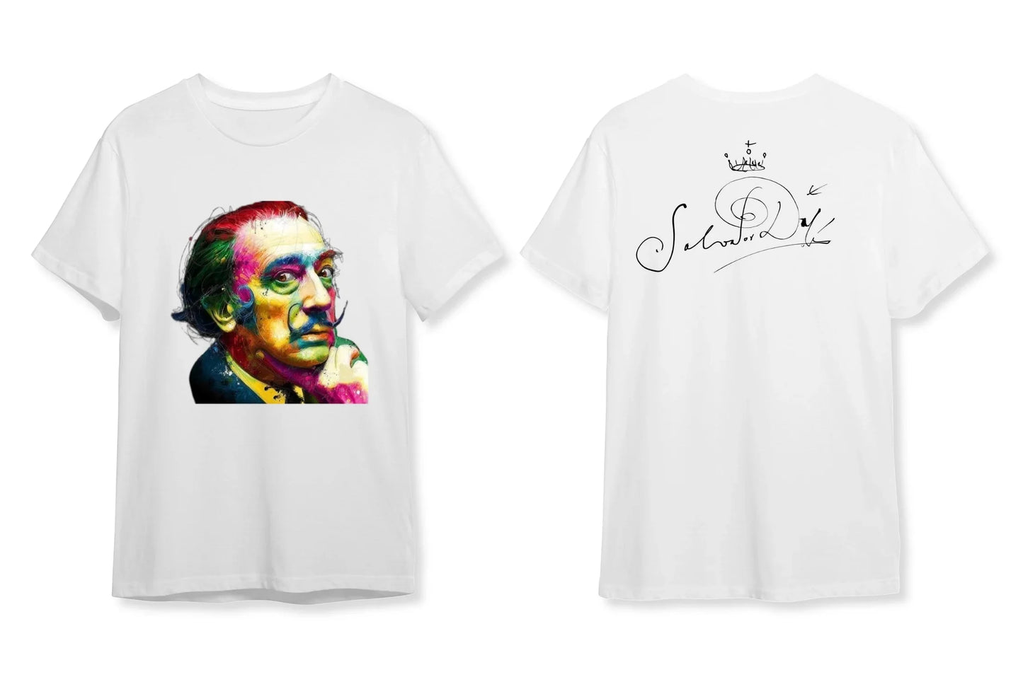 "Salvador Dalí İllüstrasyonu" Sürreal Sanat Tişörtü - B-Shirt - Tişört Tasarım Atölyesi