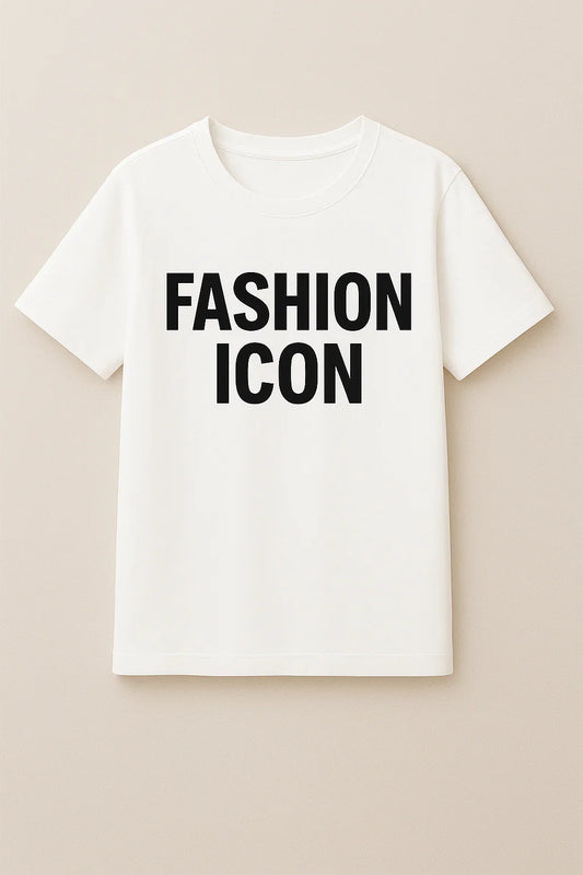 "Fashion Icon - Moda İkonu" Stil Sahibi Tişört - B-Shirt - Tişört Tasarım Atölyesi