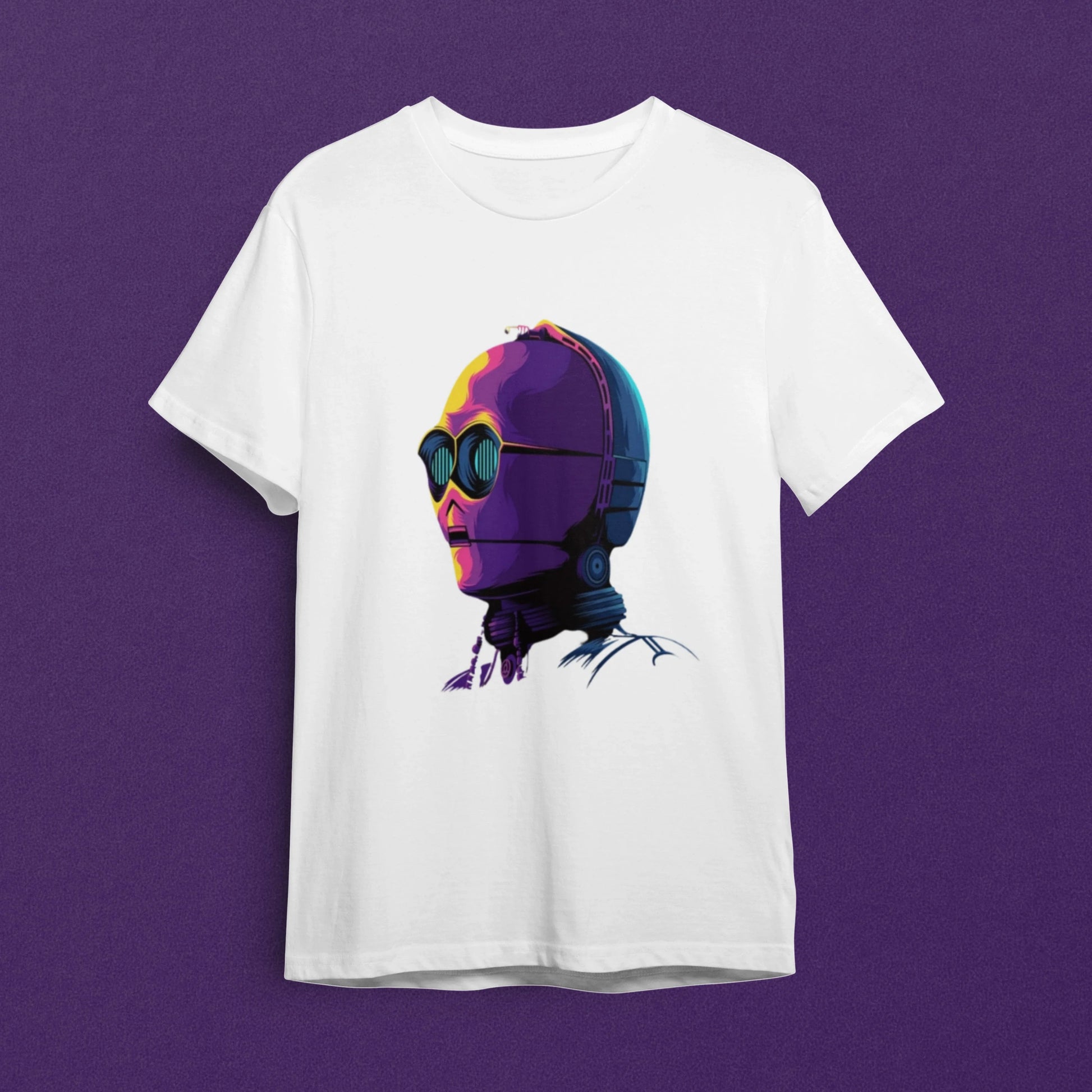 Disko Droid - C-3PO Parti Modunda! Star Wars Parodi Tişörtü - B-Shirt - Tişört Tasarım Atölyesi