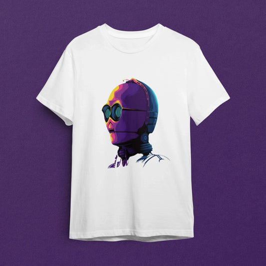 Disko Droid - C-3PO Parti Modunda! Star Wars Parodi Tişörtü - B-Shirt - Tişört Tasarım Atölyesi