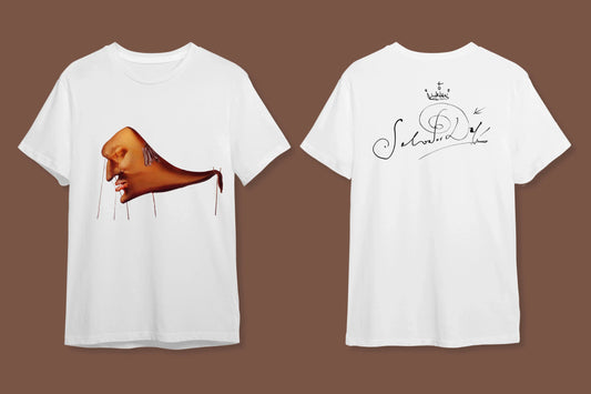 Le Sommeil Drift - Dalí'nin Rüyası" Sürreal Sanat Tişörtü - B-Shirt - Tişört Tasarım Atölyesi