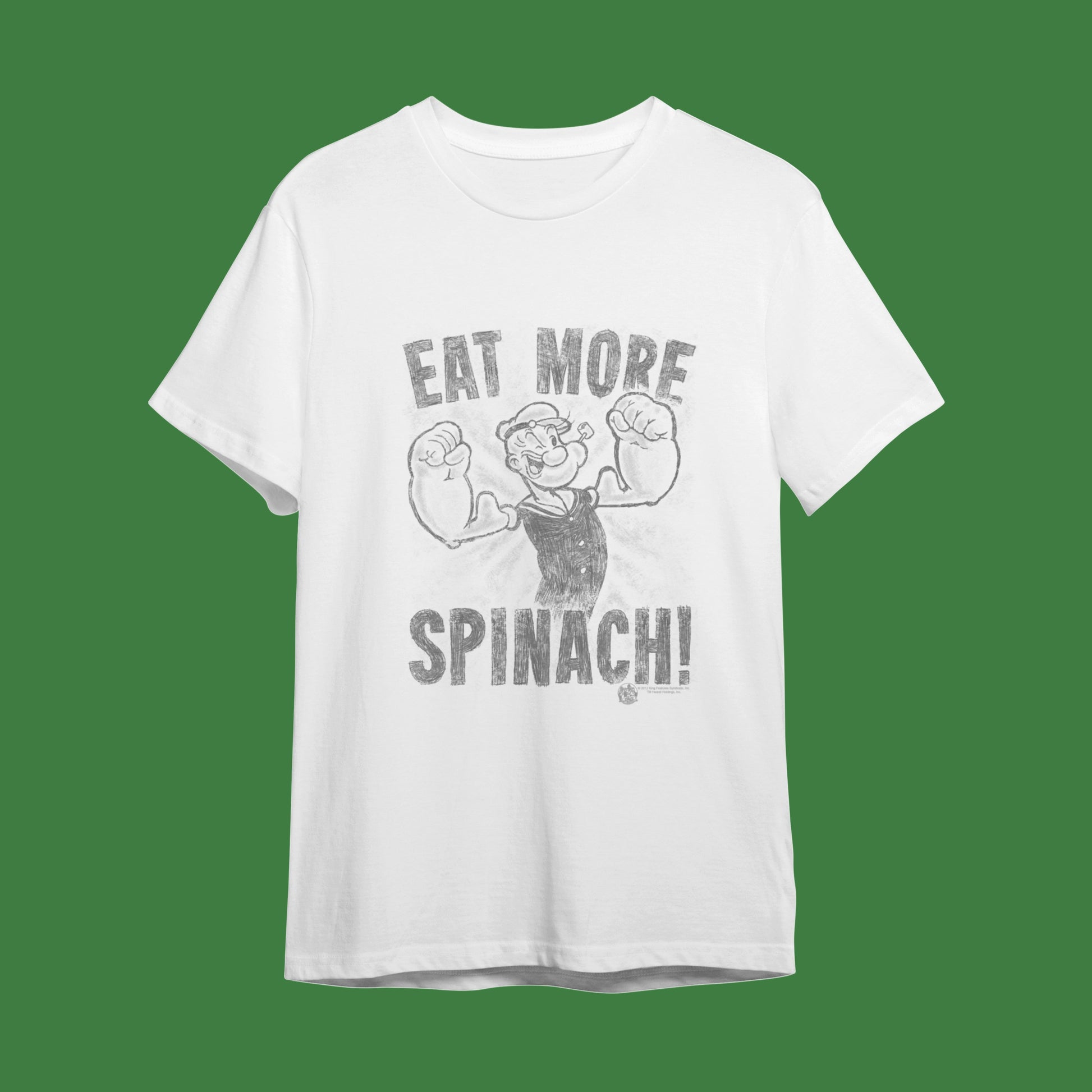 "Popeye - Ispanağın Gücü Adına!" Retro Çizgi Film Tişörtü - B-Shirt - Tişört Tasarım Atölyesi