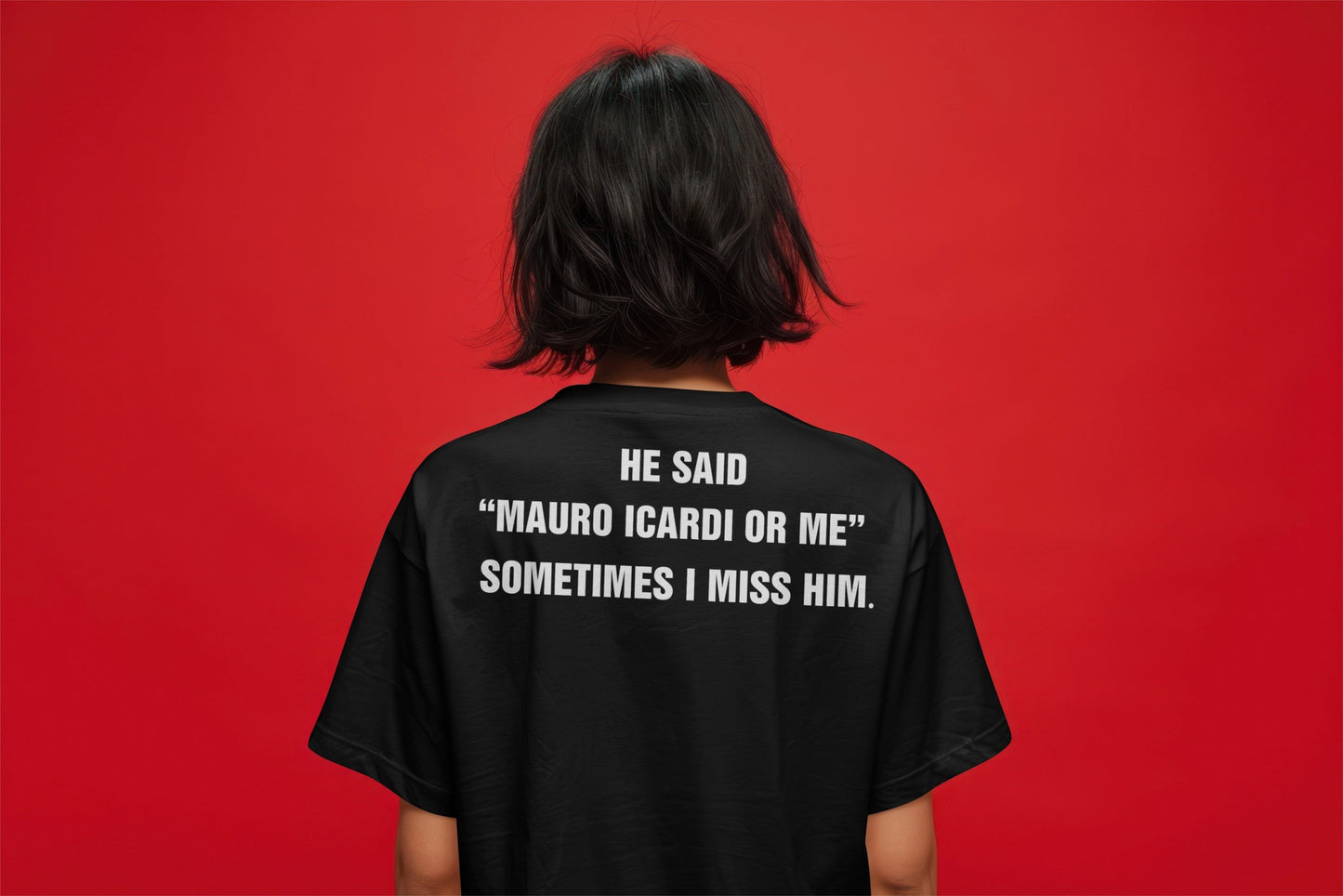"ICARDI OR ME> Ex - Minimal Tişört - B-Shirt - Tişört Tasarım Atölyesi