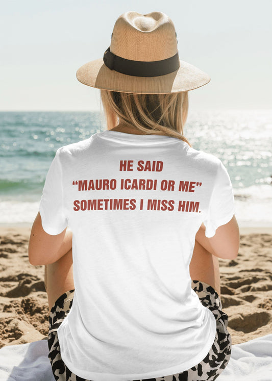 "ICARDI OR ME> Ex - Minimal Tişört - B-Shirt - Tişört Tasarım Atölyesi
