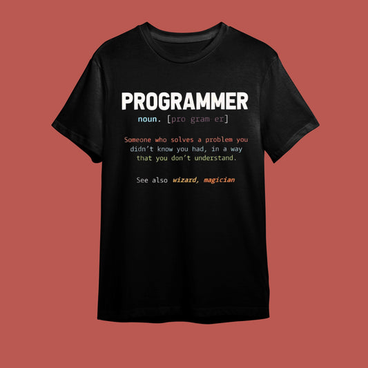 In Code We Trust" Yazılımcı Mizah Tişörtü