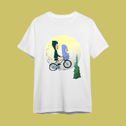 "Beavis & Butthead - Ay Macerası" E.T. Parodi Tişörtü