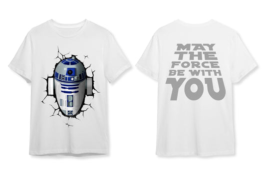 "Galaksinin En Sadık Dostu R2-D2" Star Wars İkon Tişörtü